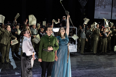 Chor der Oper Köln, Emily Hindrichs, Armando Elizondo, Johanna Thomsen © Sandra Then