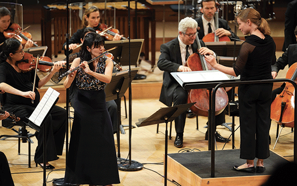 Mathilde Caldérini et Mirga Gražinytė-Tyla